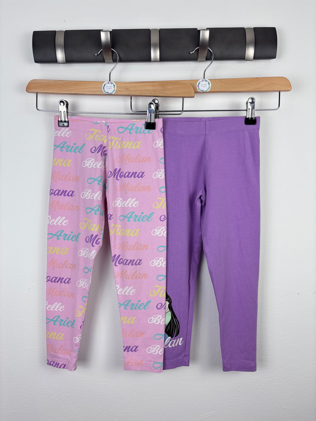 M&S Disney Princess Leggings Set 3–4 Years-Leggings-Second Snuggle Preloved