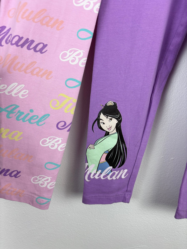M&S Disney Princess Leggings Set 3–4 Years-Leggings-Second Snuggle Preloved