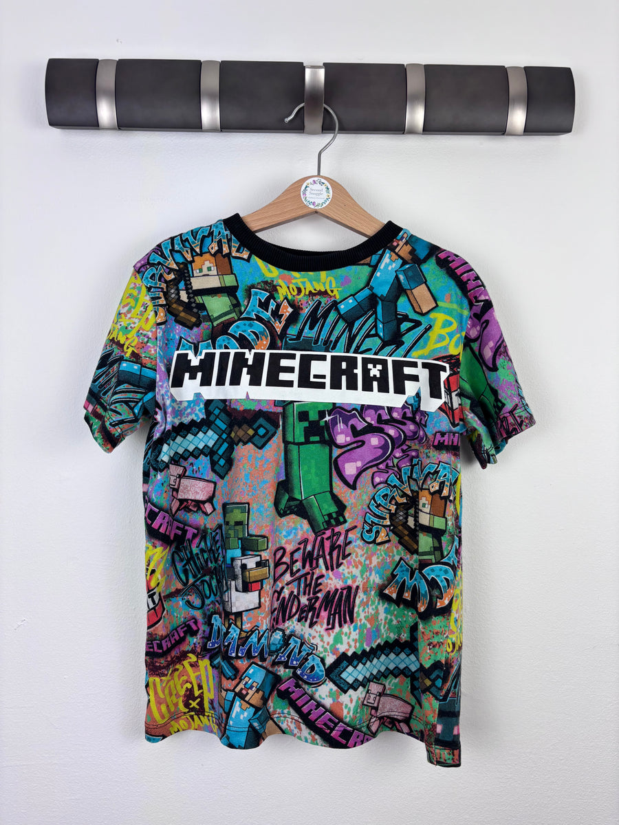 Next Minecraft Graphic T-Shirt 7 Years-Tops-Second Snuggle Preloved