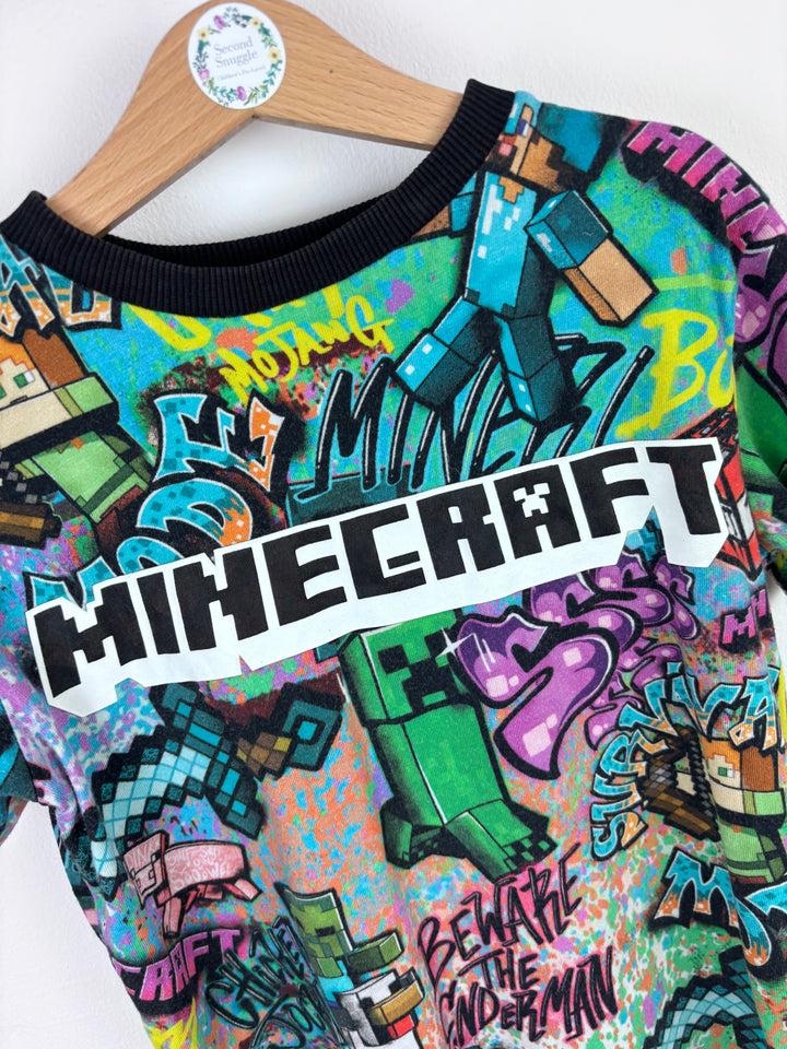 Next Minecraft Graphic T-Shirt 7 Years-Tops-Second Snuggle Preloved