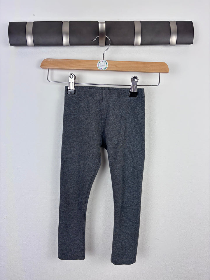 Next Grey Leggings 4 Years-Leggings-Second Snuggle Preloved
