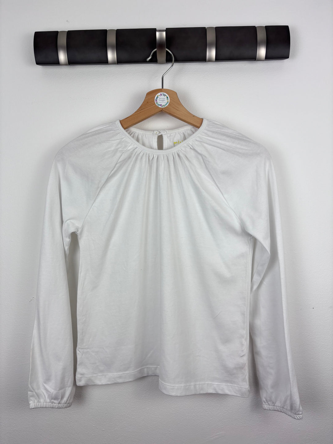 Boden White Long Sleeve Top 11–12 Years-Tops-Second Snuggle Preloved