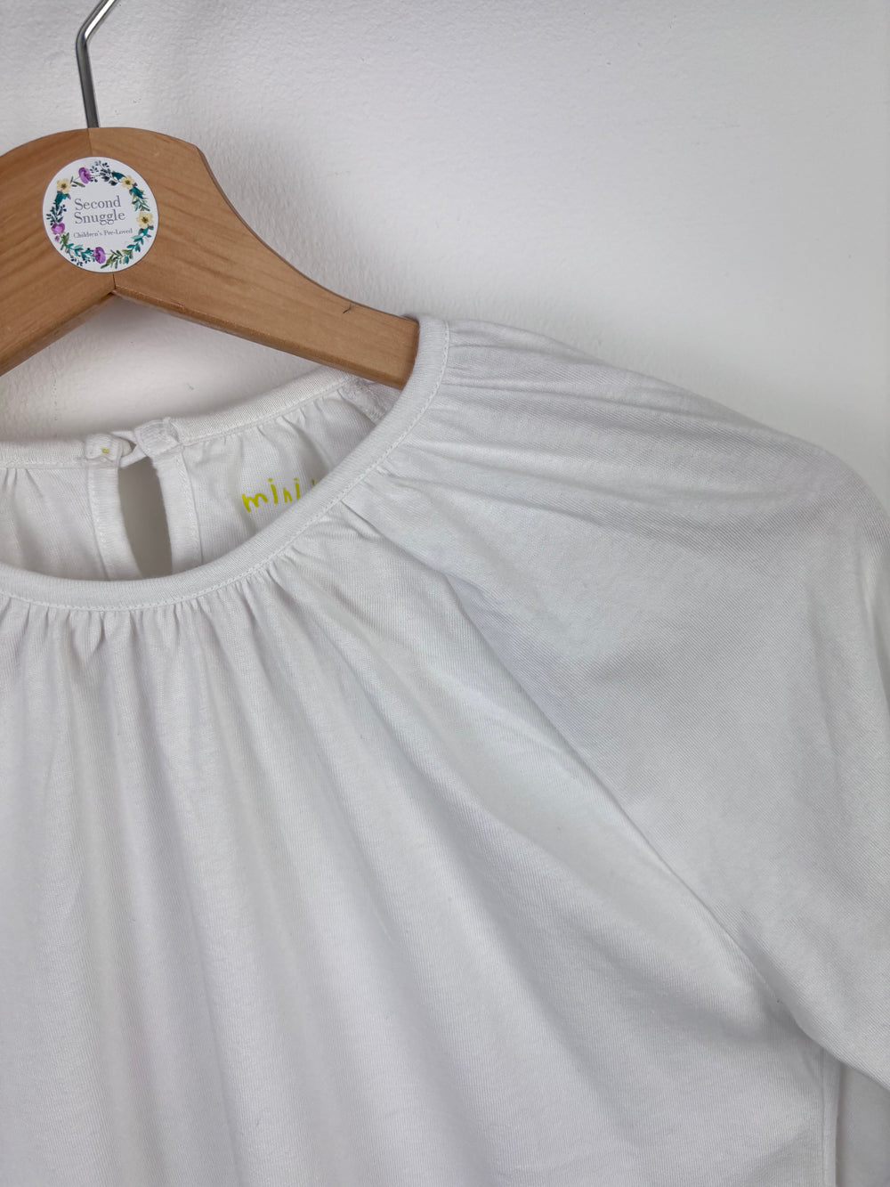 Boden White Long Sleeve Top 11–12 Years-Tops-Second Snuggle Preloved