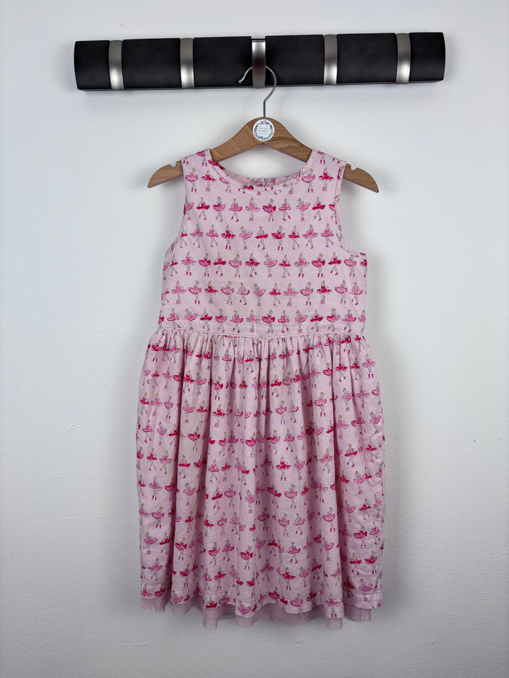 Cath Kidston Pink Ballerina Dress 5–6 Years-Dresses-Second Snuggle Preloved