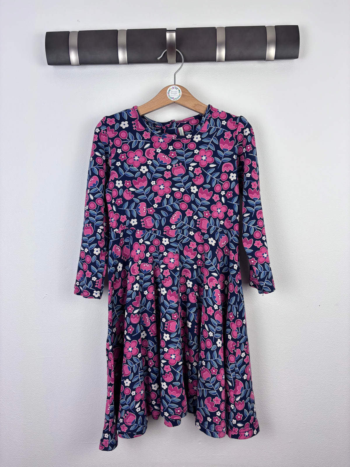 JoJo Maman Bébé Floral Dress 5–6 Years-Dresses-Second Snuggle Preloved
