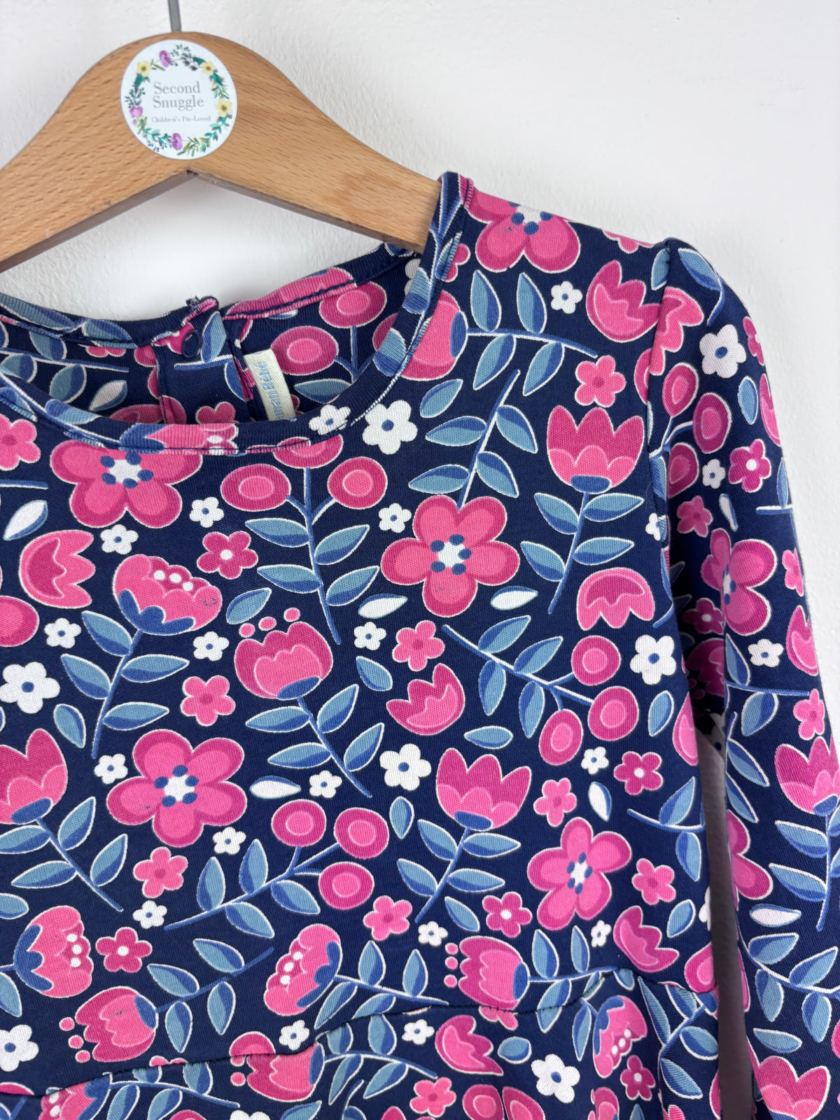 JoJo Maman Bébé Floral Dress 5–6 Years-Dresses-Second Snuggle Preloved