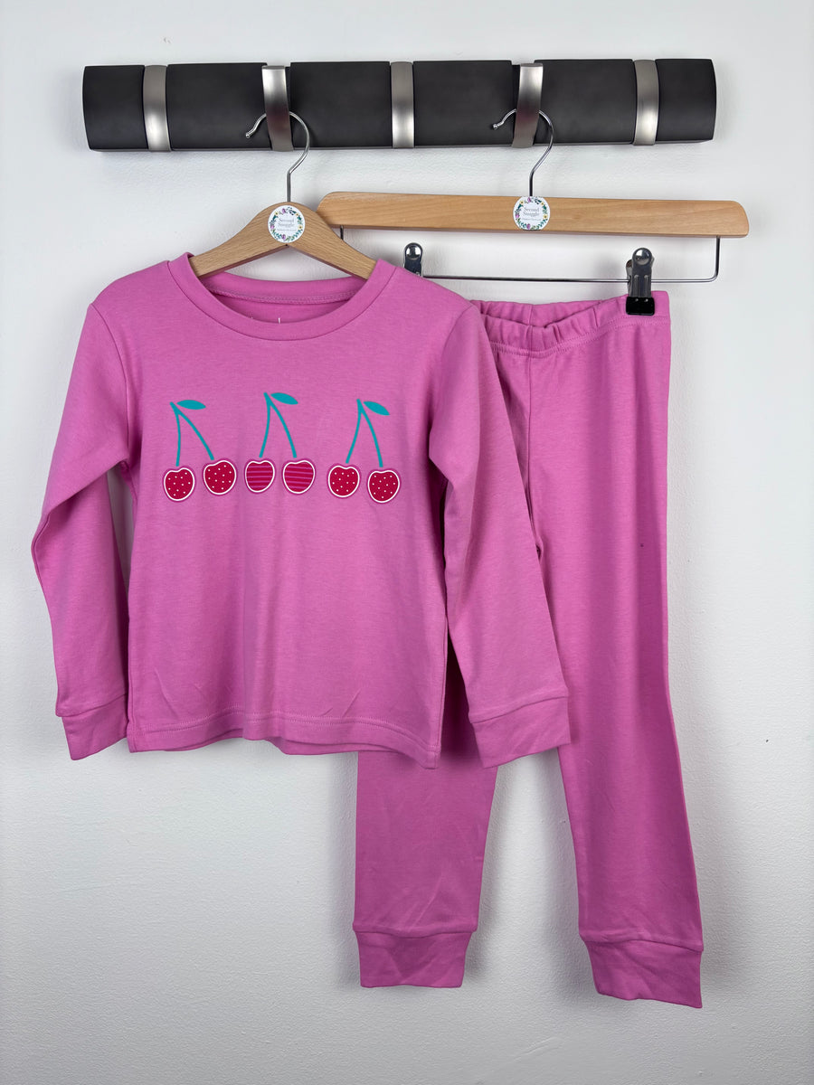 Jim Jams Pink Cherry Pyjamas 3–4 Years-Night Wear-Second Snuggle Preloved
