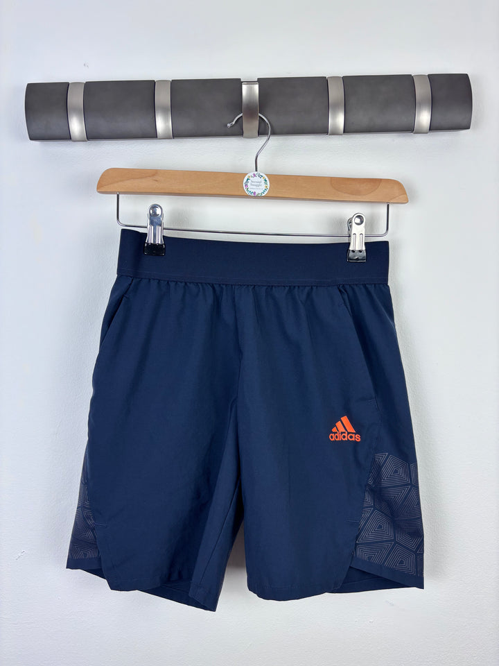 Adidas Navy Sports Shorts 9–10 Years