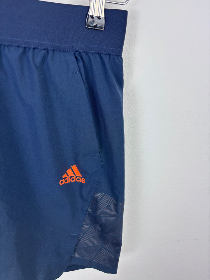 Adidas Navy Sports Shorts 9–10 Years