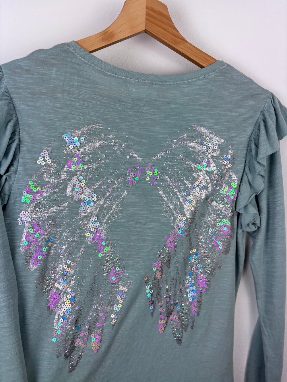 Next Frill Long Sleeve Top 15 Years-Tops-Second Snuggle Preloved