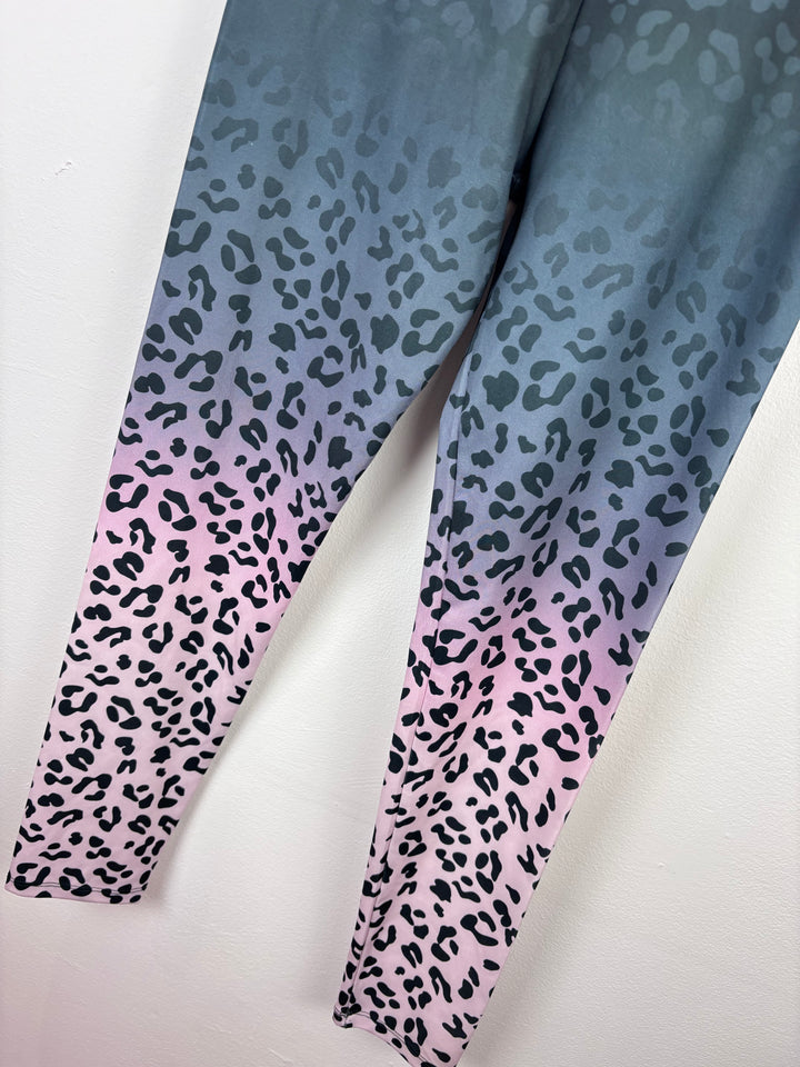George Leopard Print Leggings 13-14 Years
