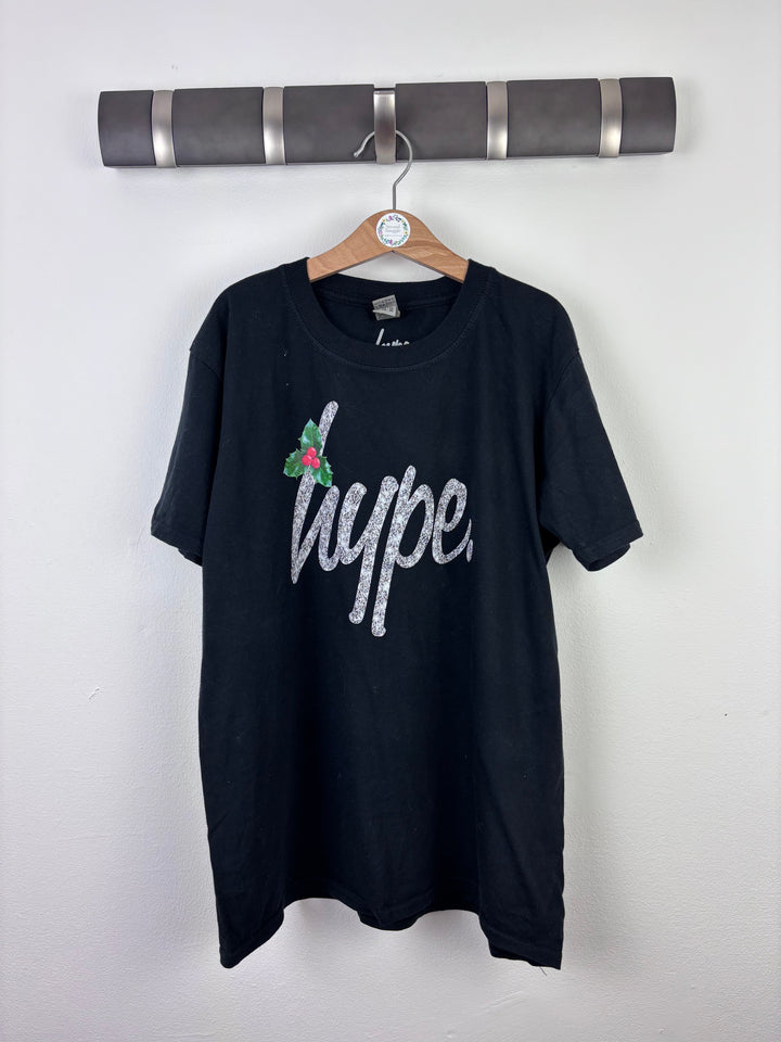 Hype Christmas Logo T-Shirt 13 Years-Tops-Second Snuggle Preloved