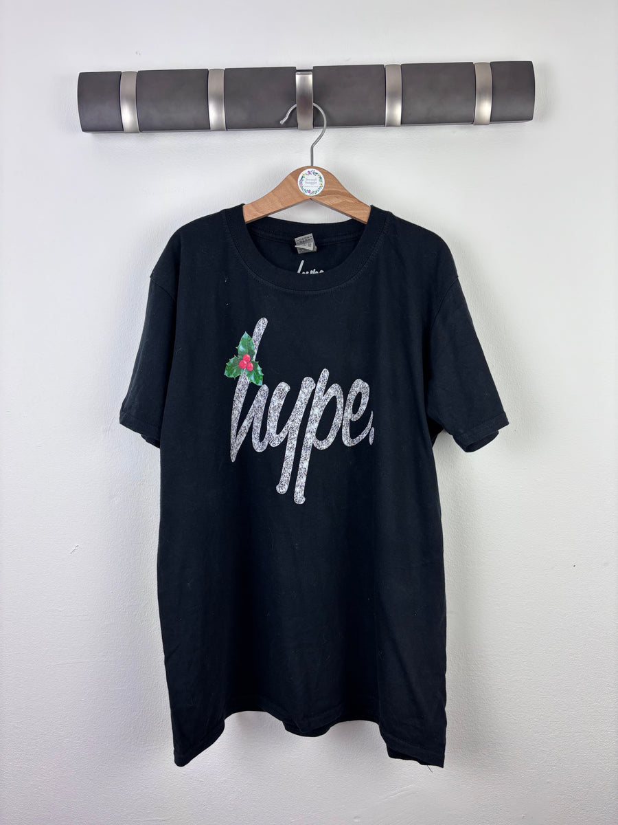 Hype Christmas Logo T-Shirt 13 Years-Tops-Second Snuggle Preloved