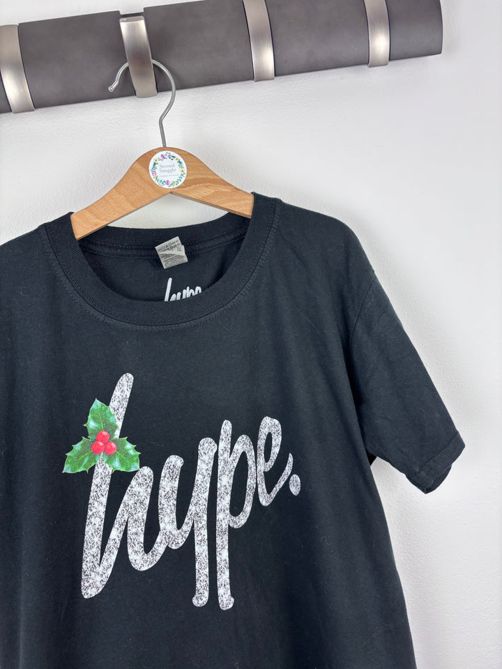 Hype Christmas Logo T-Shirt 13 Years-Tops-Second Snuggle Preloved