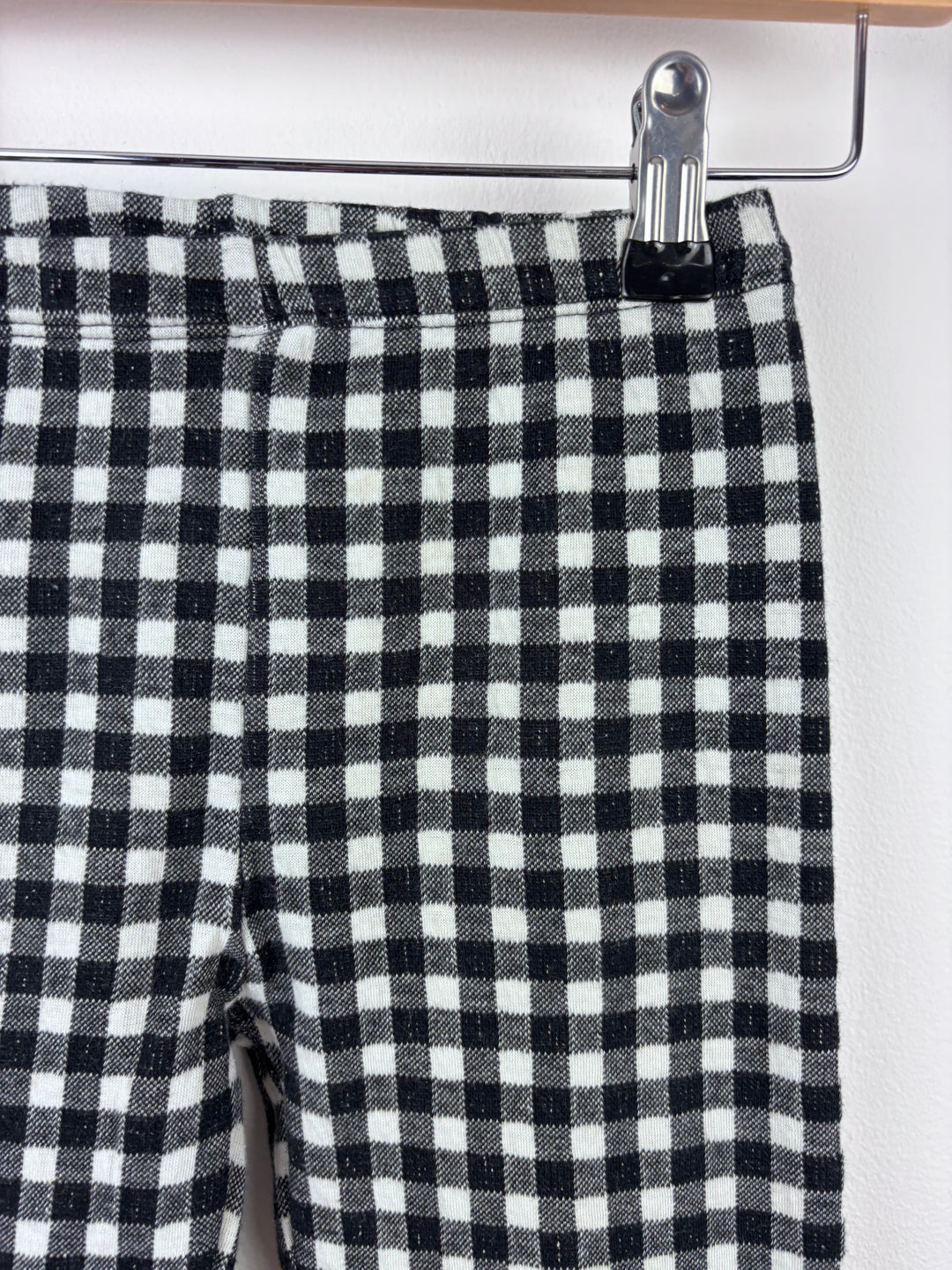 John Lewis Check Leggings 8 Years-Trousers-Second Snuggle Preloved