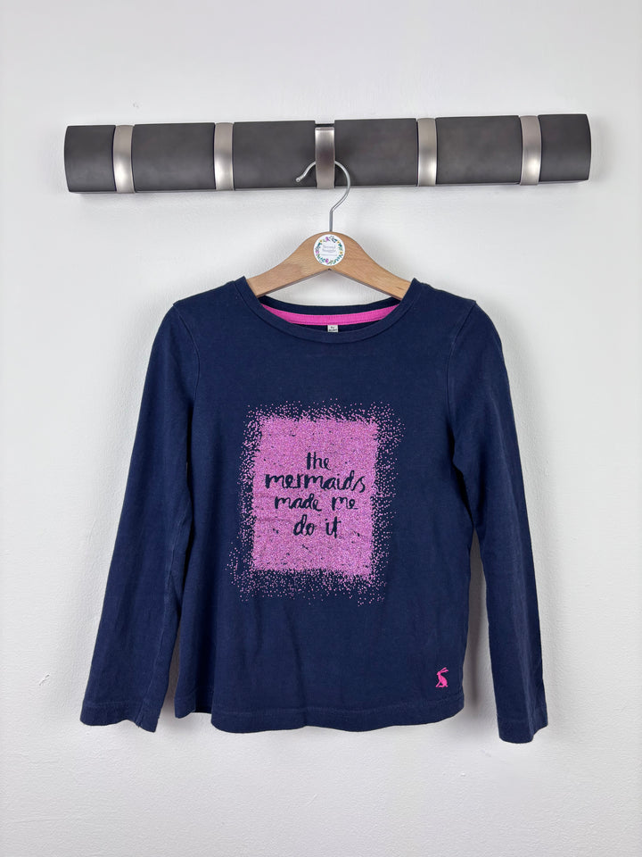 Joules Mermaid Long Sleeve Top 5 Years-Tops-Second Snuggle Preloved