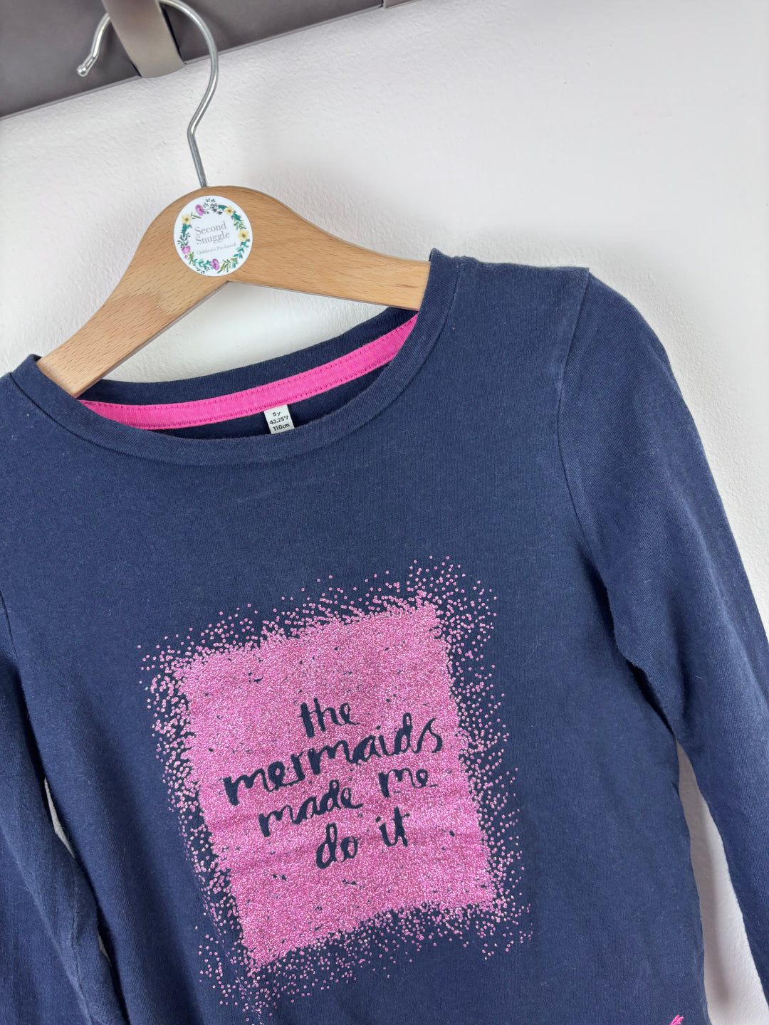 Joules Mermaid Long Sleeve Top 5 Years-Tops-Second Snuggle Preloved