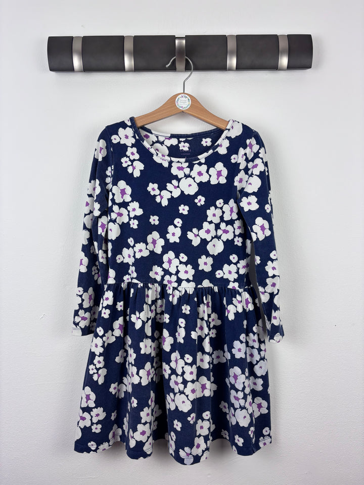 John Lewis Floral Long Sleeve Dress 6 Years-Dresses-Second Snuggle Preloved