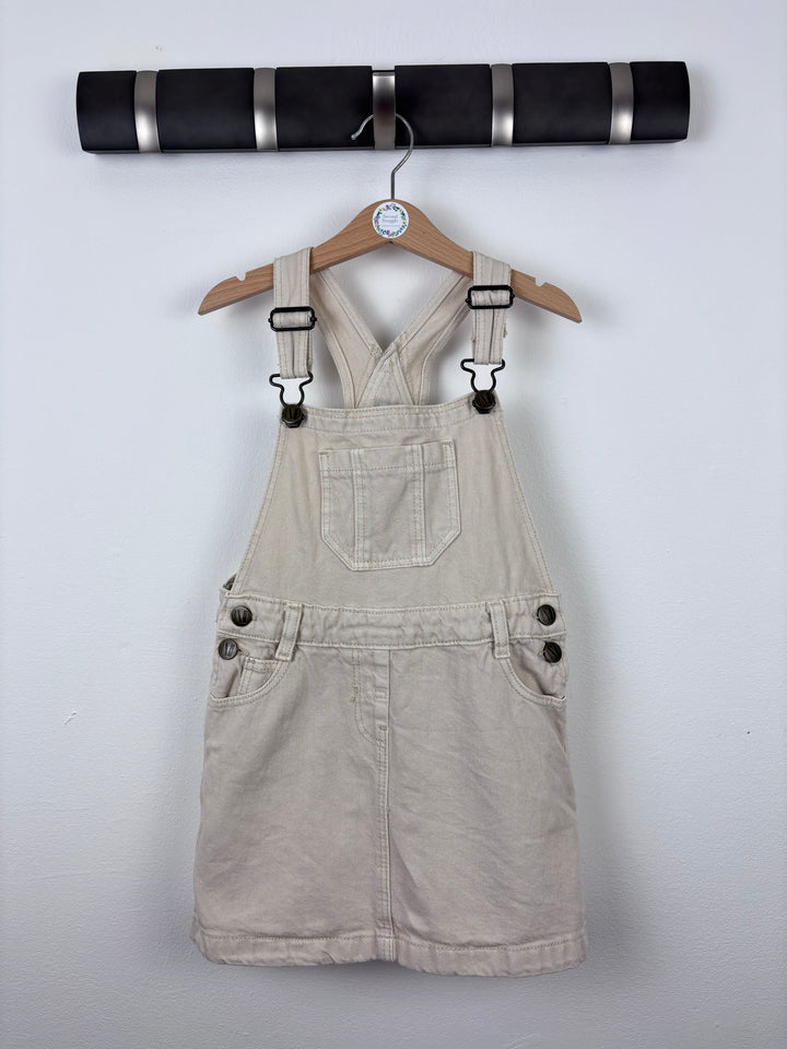 John Lewis Denim Dungaree Dress 6 Years-Dresses-Second Snuggle Preloved