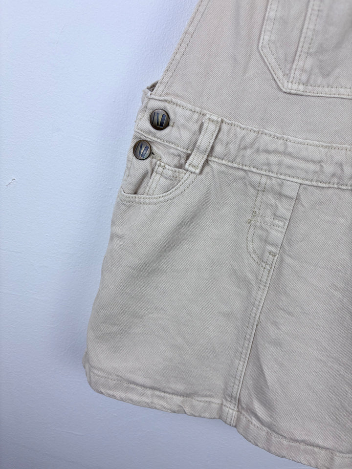 John Lewis Denim Dungaree Dress 6 Years-Dresses-Second Snuggle Preloved