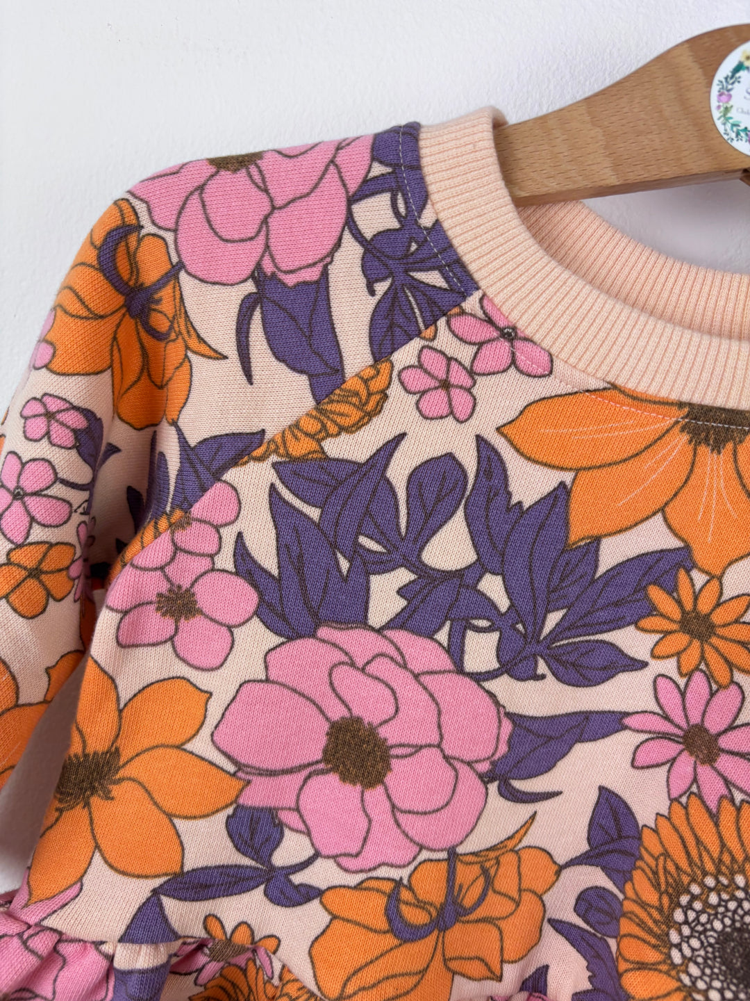 Next Floral Jumper 9-12 Months-Jumpers-Second Snuggle Preloved