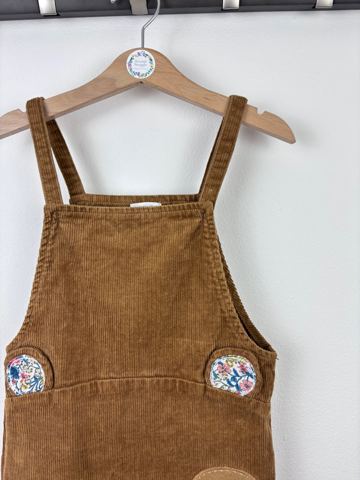 Next Cord Animal Face Pinafore 4-5 Years-Dresses-Second Snuggle Preloved