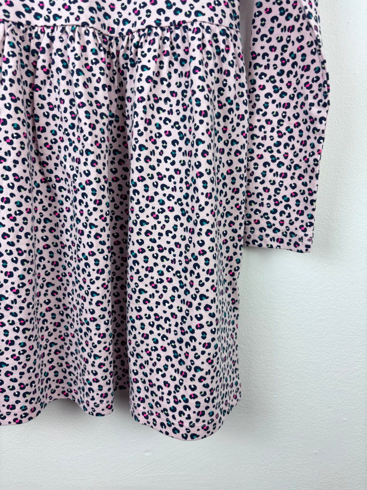 M&S Leopard Print Dress 6-7 Years-Dresses-Second Snuggle Preloved