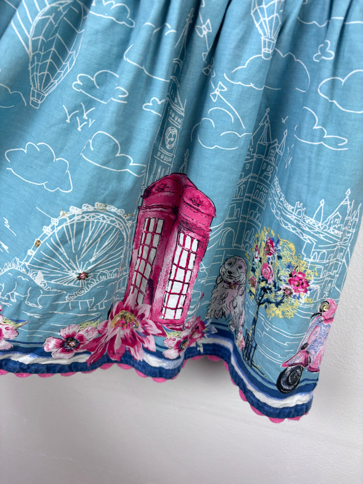 Monsoon London Scene Dress 7-8 Years-Dresses-Second Snuggle Preloved