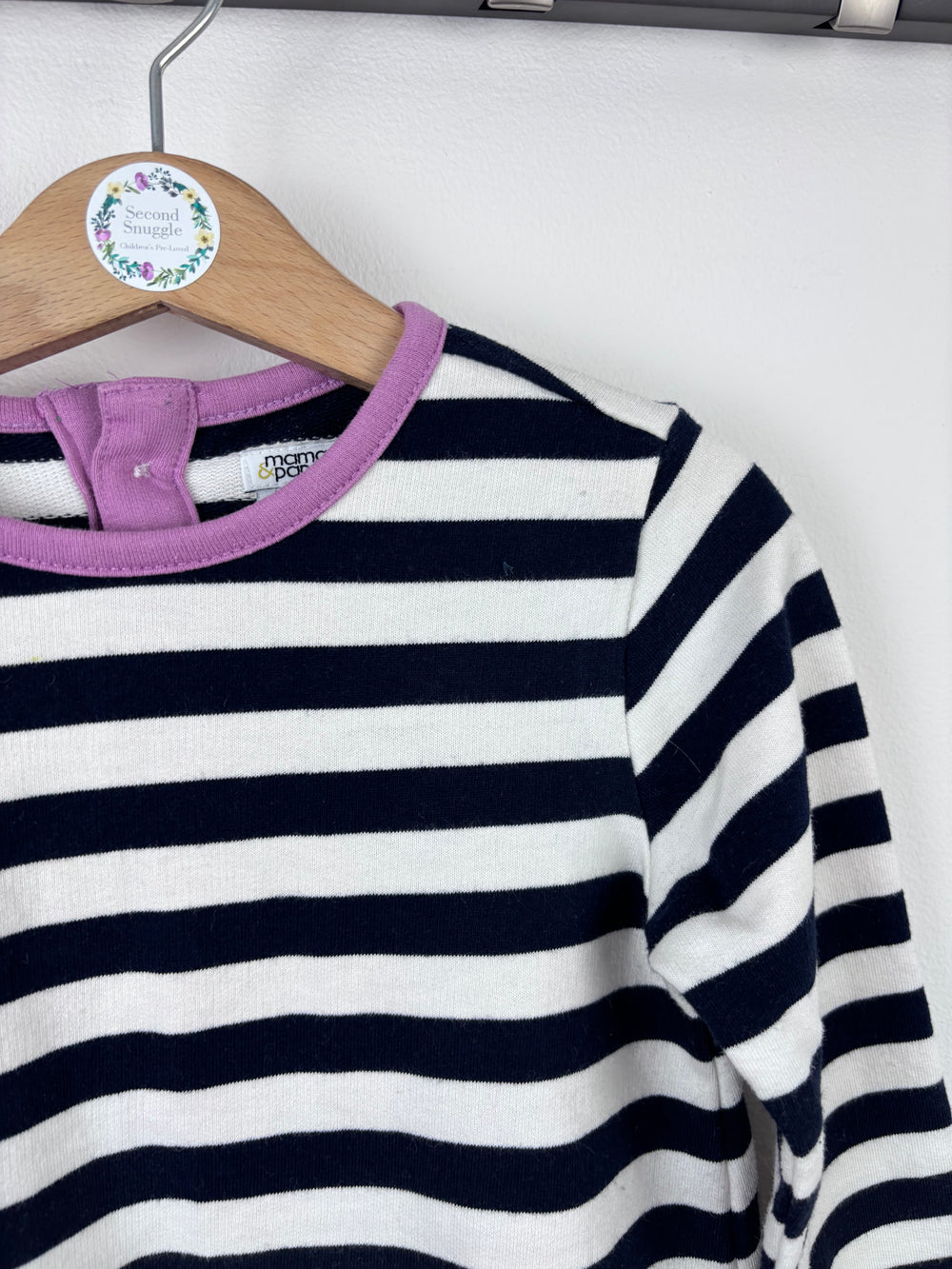 Mamas & Papas Stripe Dress 4-5 Years-Dresses-Second Snuggle Preloved