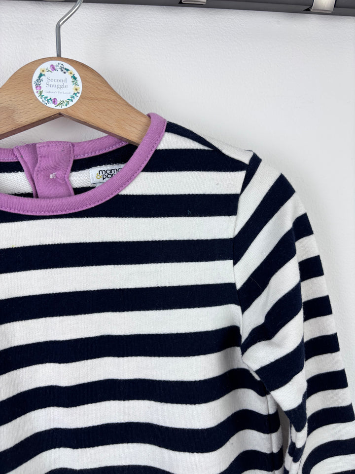 Mamas & Papas Stripe Dress 4-5 Years-Dresses-Second Snuggle Preloved