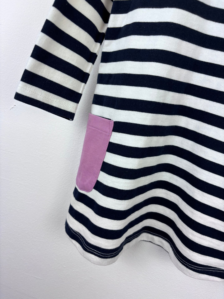 Mamas & Papas Stripe Dress 4-5 Years-Dresses-Second Snuggle Preloved