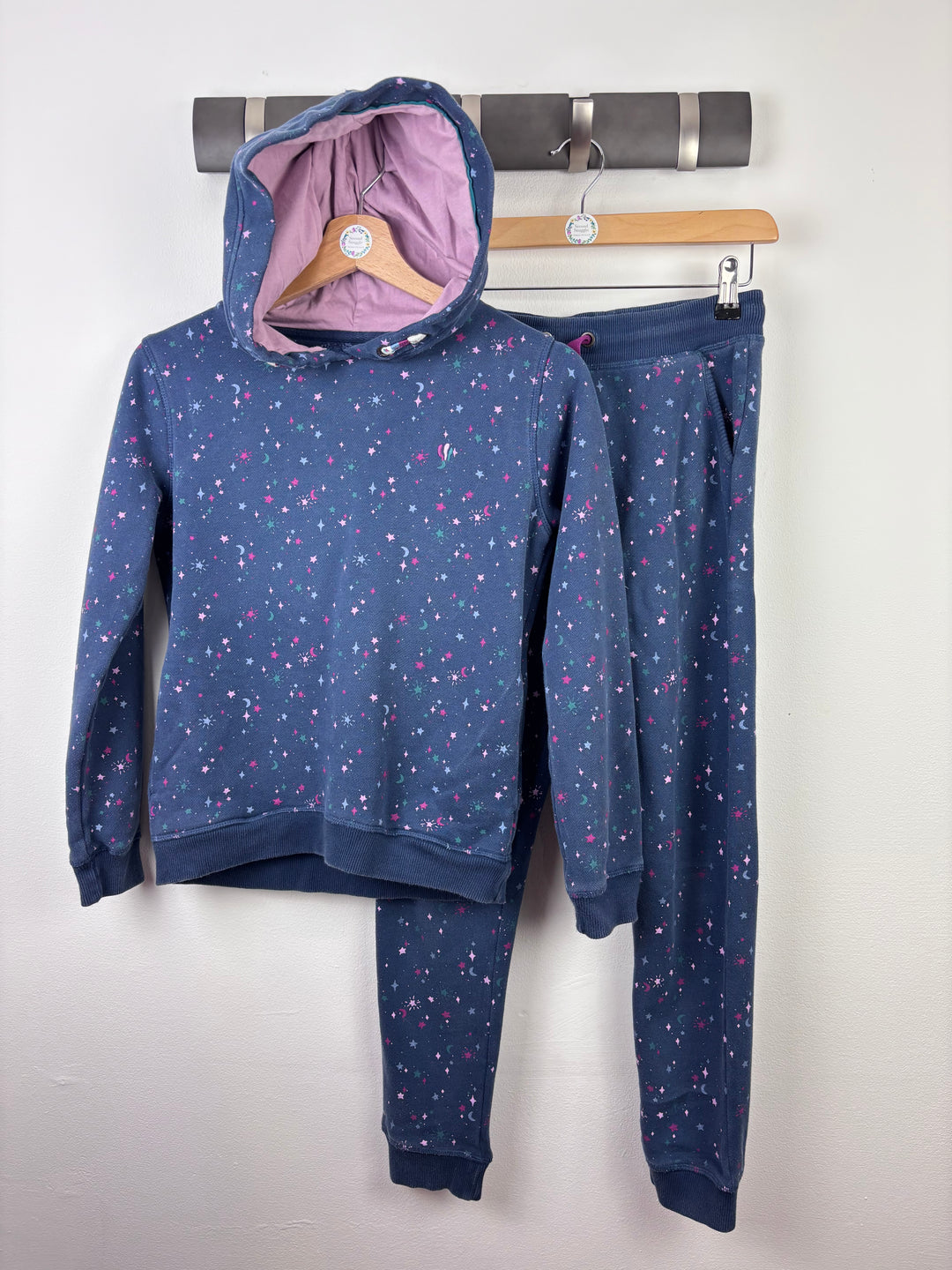 Fat Face Star Print Hoodie and Joggers Set 10-11 Years-Sets-Second Snuggle Preloved