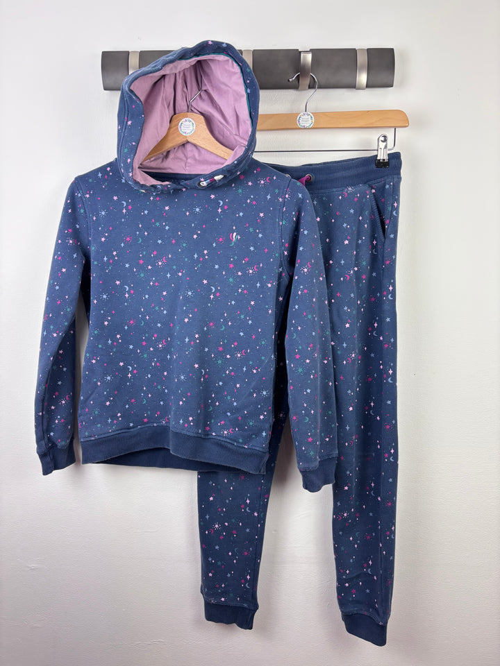 Fat Face Star Print Hoodie and Joggers Set 10-11 Years-Sets-Second Snuggle Preloved