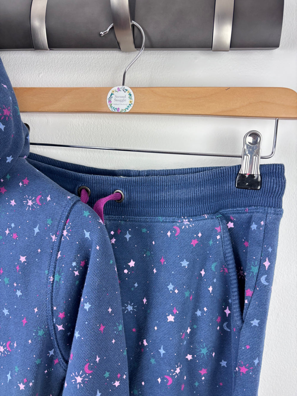 Fat Face Star Print Hoodie and Joggers Set 10-11 Years-Sets-Second Snuggle Preloved