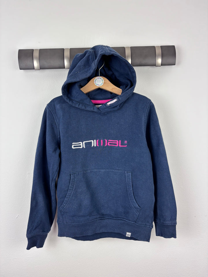 Animal Navy Hoodie 7-8 Years-Hoodies-Second Snuggle Preloved