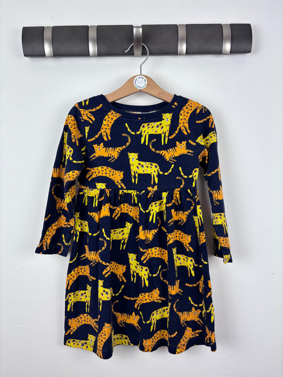 Blue Zoo Animal Print Dress 4-5 Years-Dresses-Second Snuggle Preloved