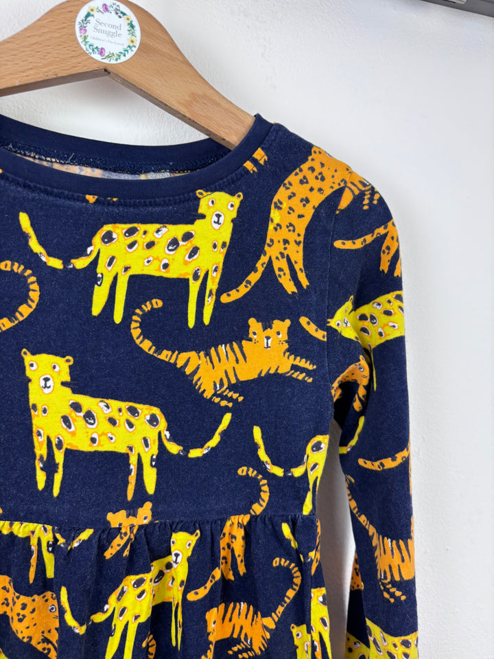 Blue Zoo Animal Print Dress 4-5 Years-Dresses-Second Snuggle Preloved