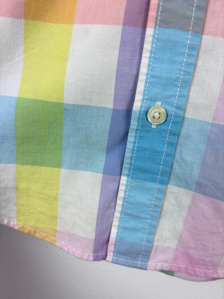 Gap Check Shirt 6-7 Years-Shirts-Second Snuggle Preloved