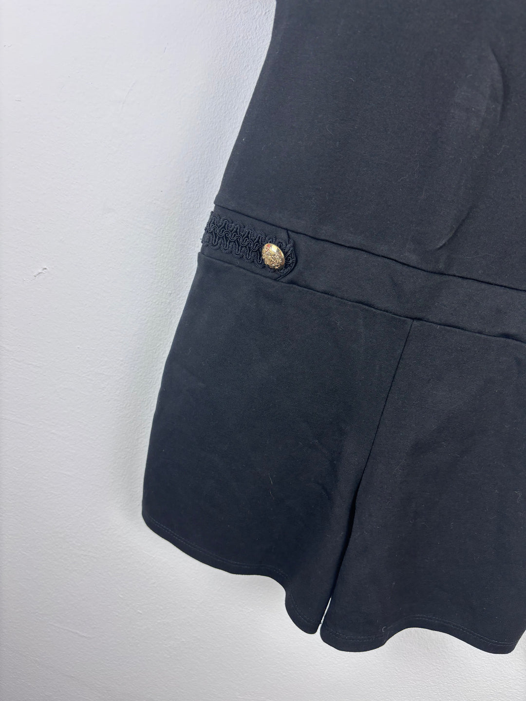 River Island Black Lace Detail Dress 7-8 Years-Dresses-Second Snuggle Preloved