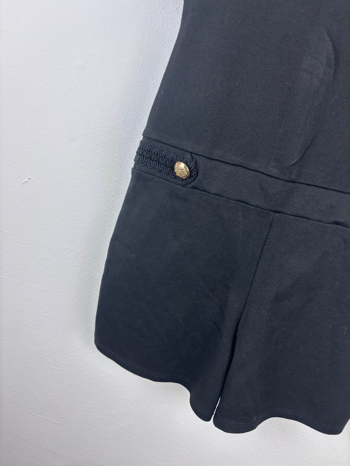 River Island Black Lace Detail Dress 7-8 Years-Dresses-Second Snuggle Preloved