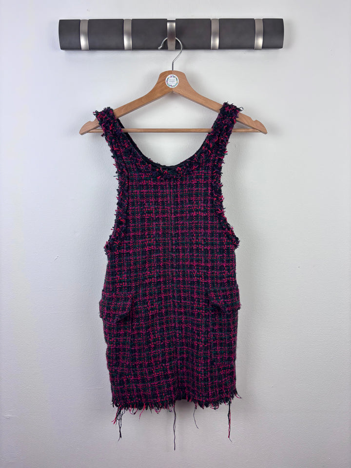 Zara Boucle Pinafore Dress 10 Years-Dresses-Second Snuggle Preloved