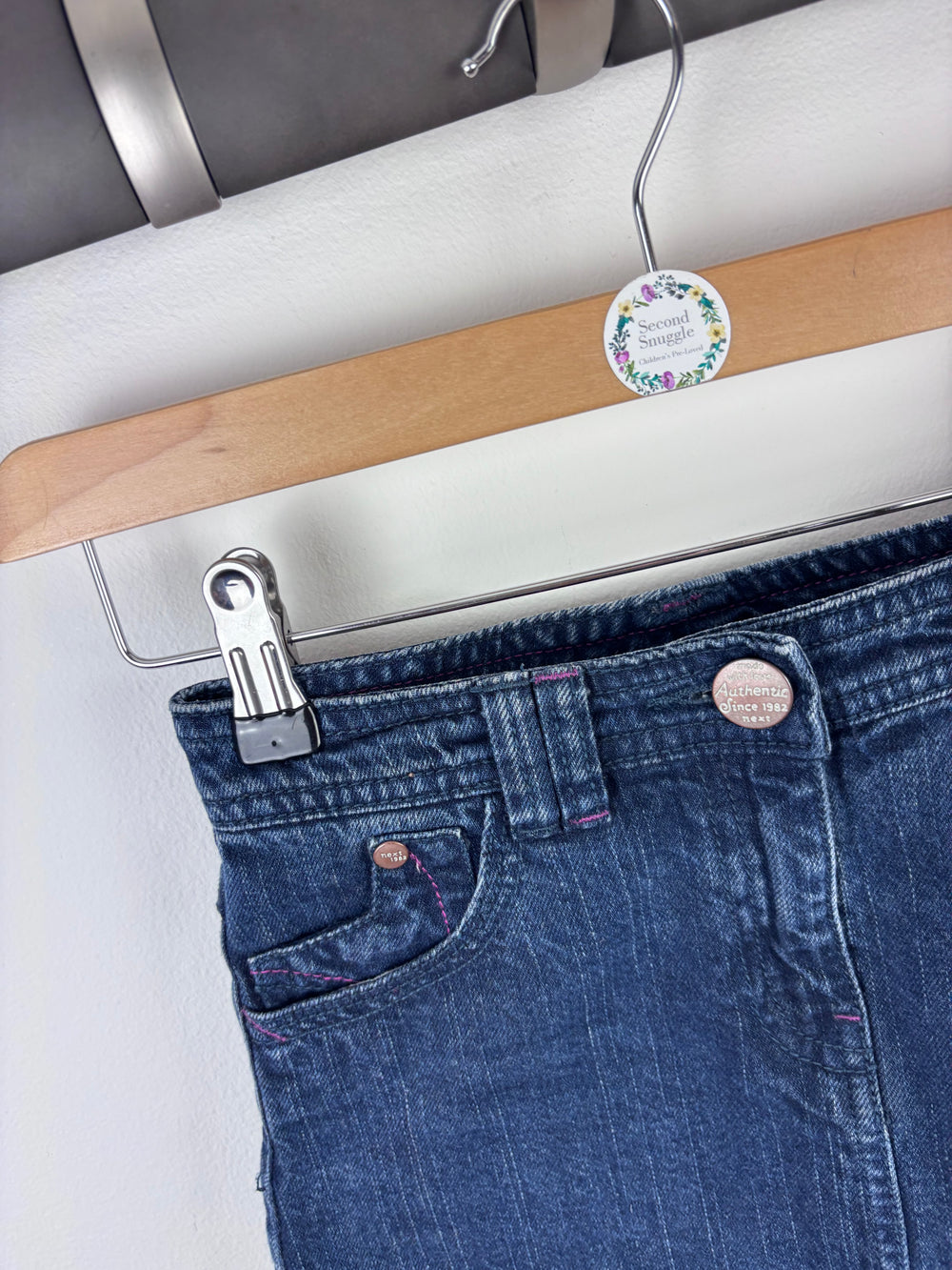 Next Denim Cord Skirt 8-9 Years-Skirts-Second Snuggle Preloved