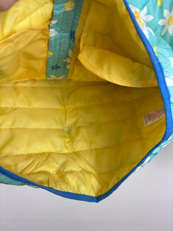 Frugi Reversible Floral Puffer Coat 9-10 Years-Coats-Second Snuggle Preloved