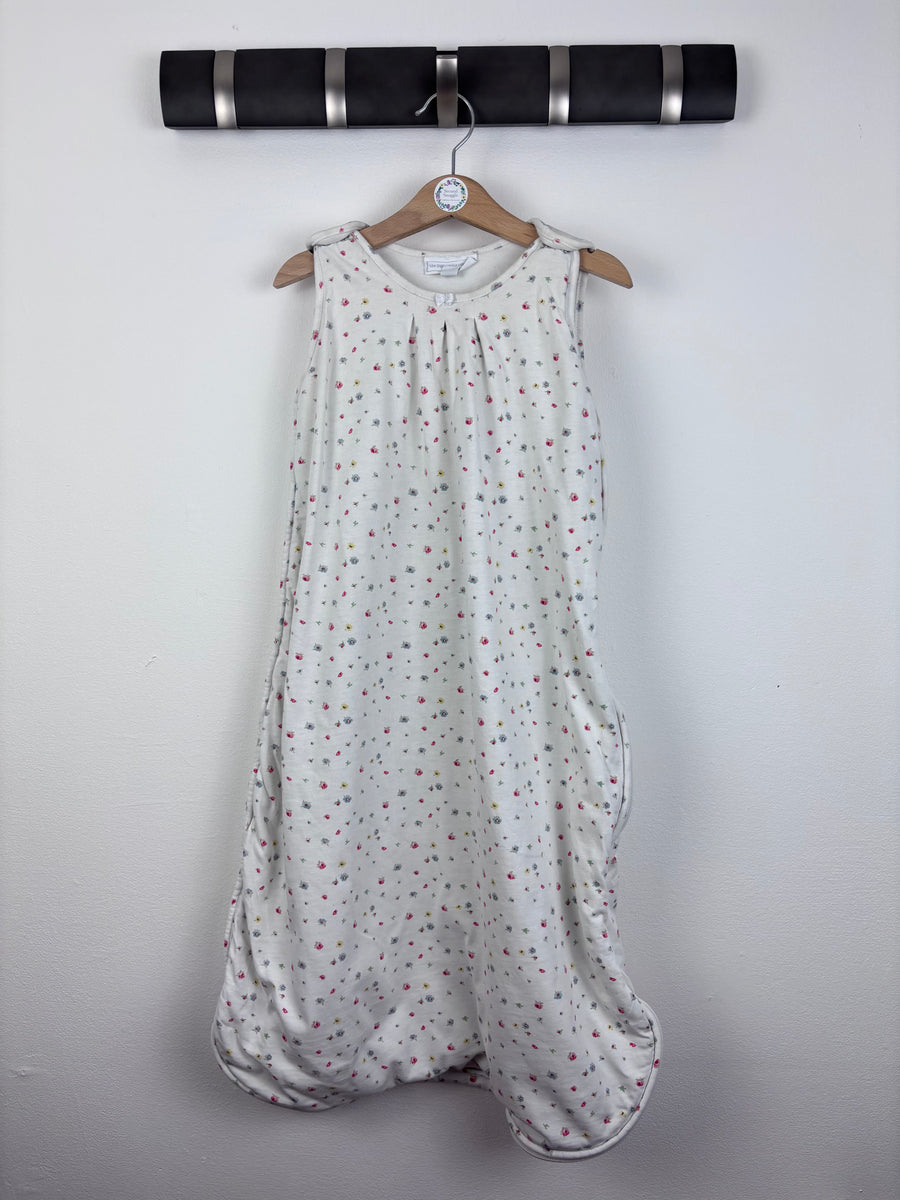 The Little White Company Floral Sleeping Bag 6-18 Months 1 Tog-Sleeping Bags-Second Snuggle Preloved