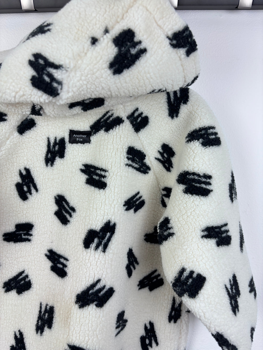 Another Fox Monochrome Zip-Up Suit 1-2 Years-All In One-Second Snuggle Preloved