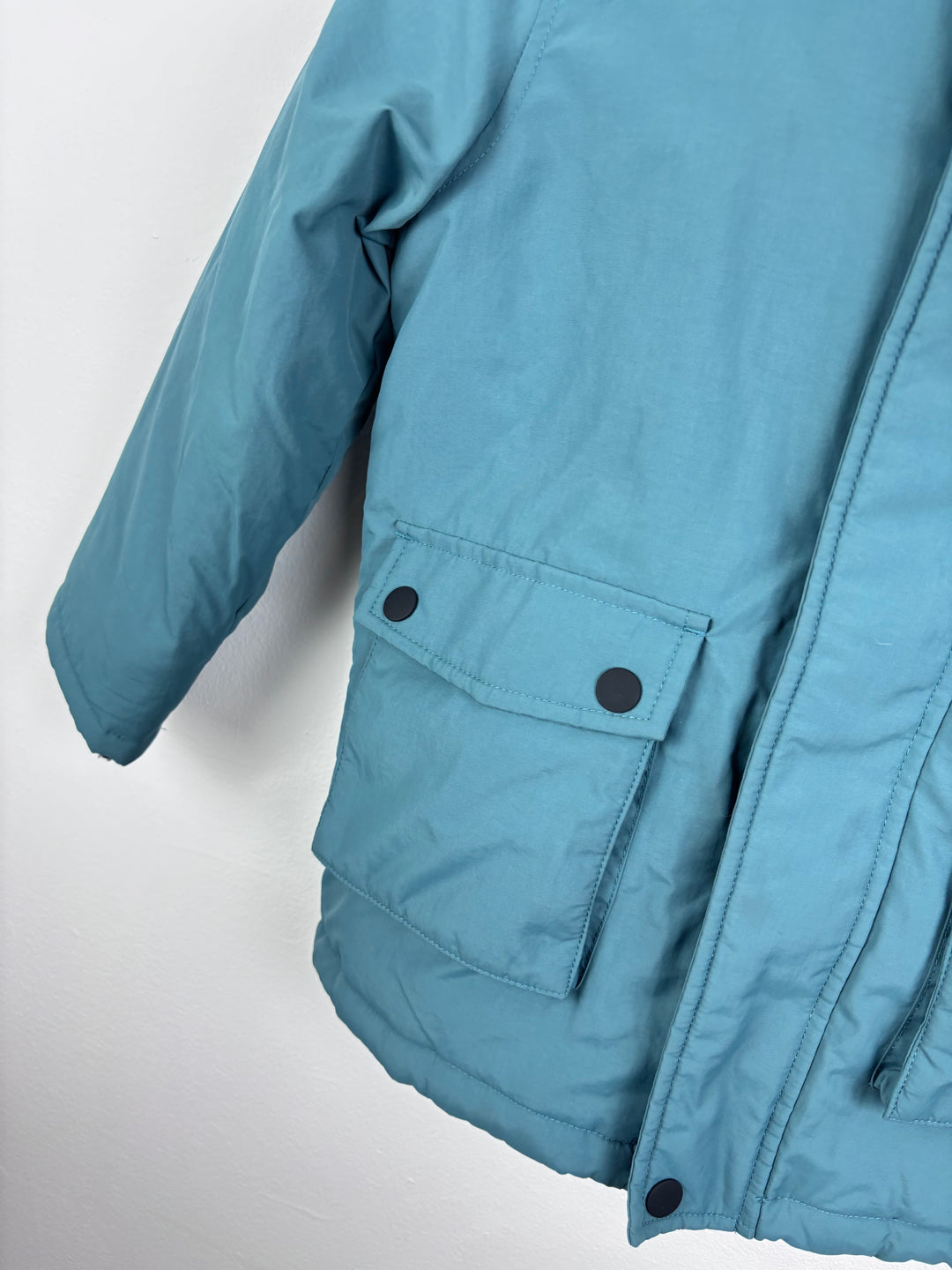 M&S Hooded Winter Coat 6-7 Years-Coats-Second Snuggle Preloved