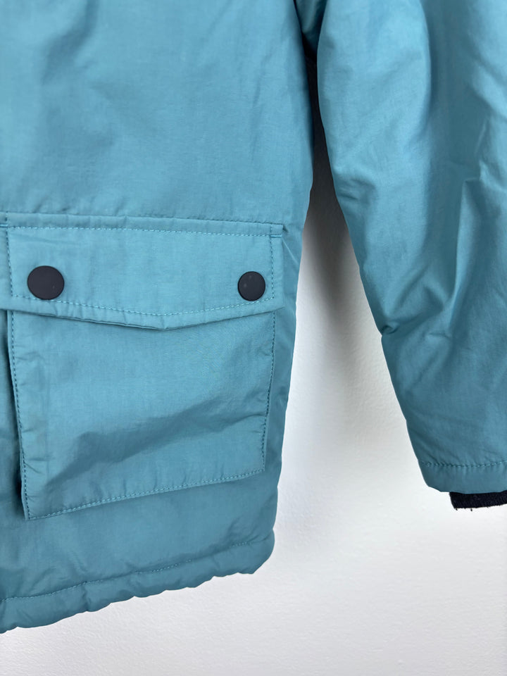 M&S Hooded Winter Coat 6-7 Years-Coats-Second Snuggle Preloved