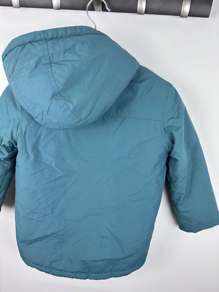 M&S Hooded Winter Coat 6-7 Years-Coats-Second Snuggle Preloved
