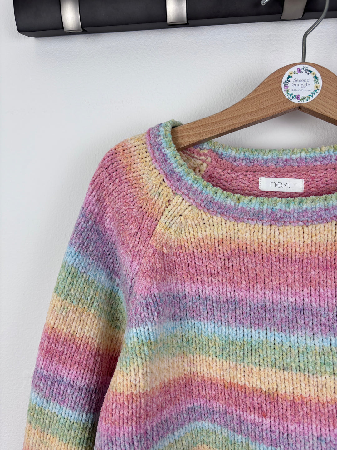 Next Rainbow Stripe Knit Jumper 12 Years