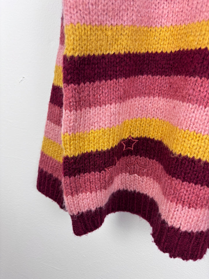 Fat Face Stripe Knit Jumper With Star Detail 10-11 Years